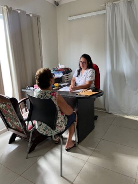 Atendimento de terapia individual